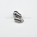 BX109 Wholesale SS jewelry finding Stainless Steel magnetic clasp with ring for rope bracelets necklace